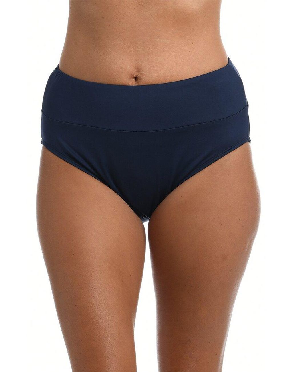 24th & Ocean Blue Solid Swim Bottom