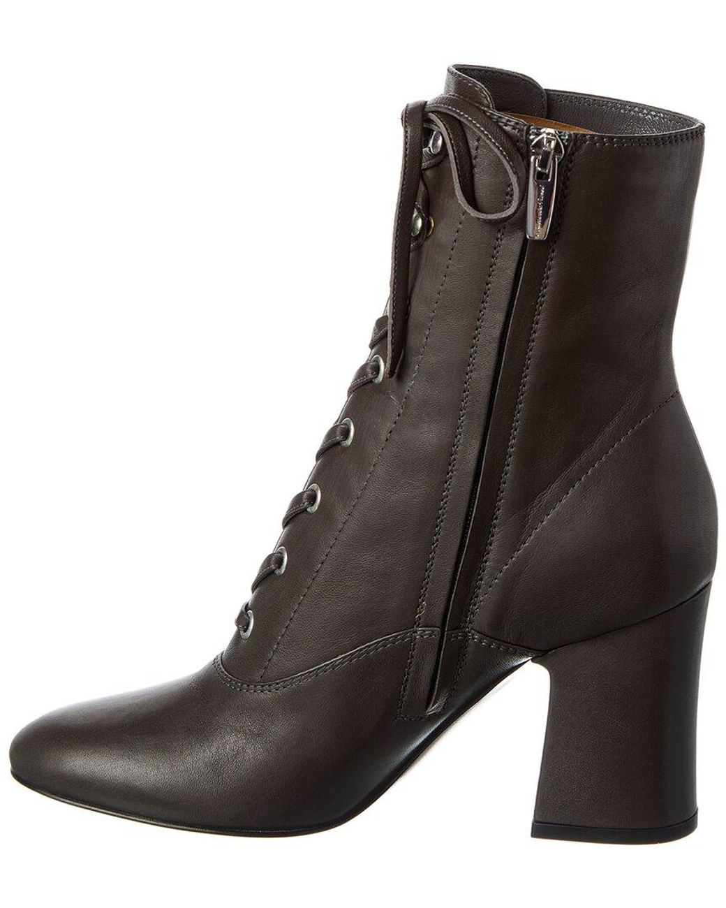 Gianvito Rossi Black Mackay 85 Leather Boot