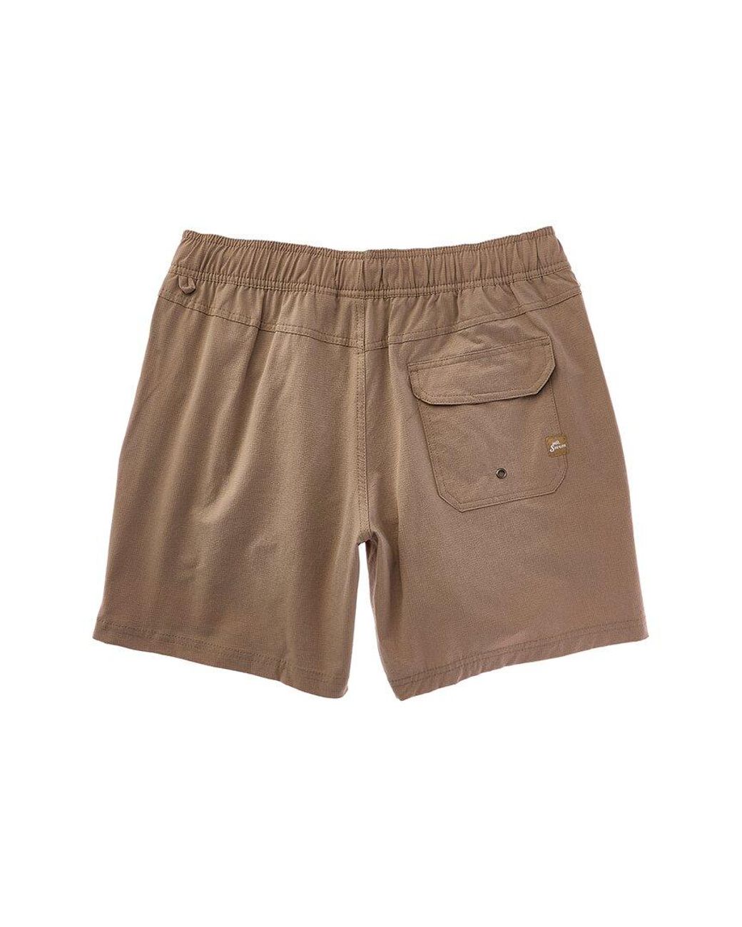 Mr. Swim White Textured Stretch Trunk for men