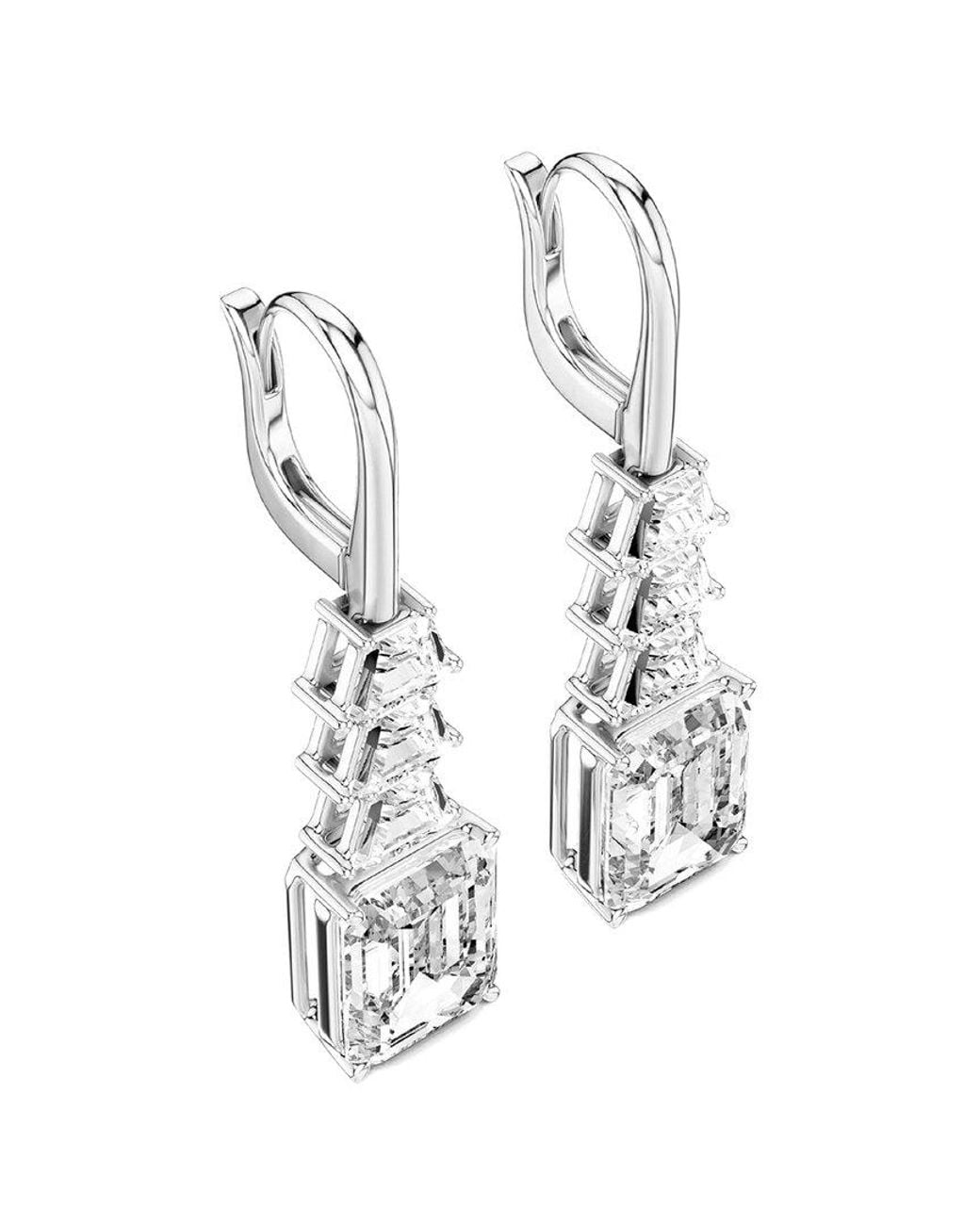 Amairah White 14K 9.50 Ct. Tw. Lab-Grown Diamond Dangle Earrings
