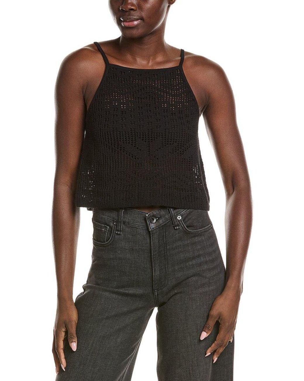 A.L.C. Black Alden Top