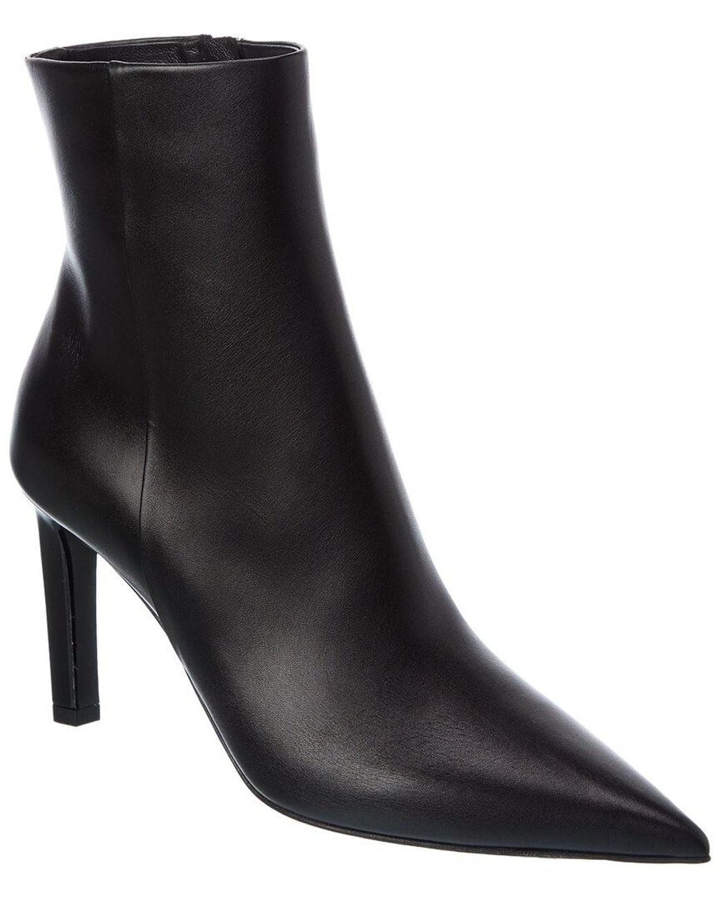 Jimmy Choo Black Frankie Ab 85 Leather Bootie