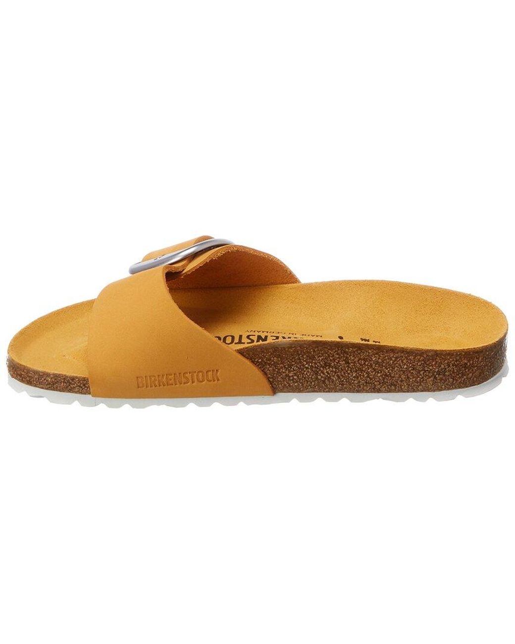 Birkenstock Brown Narrow Madrid Big Buckle Sandal