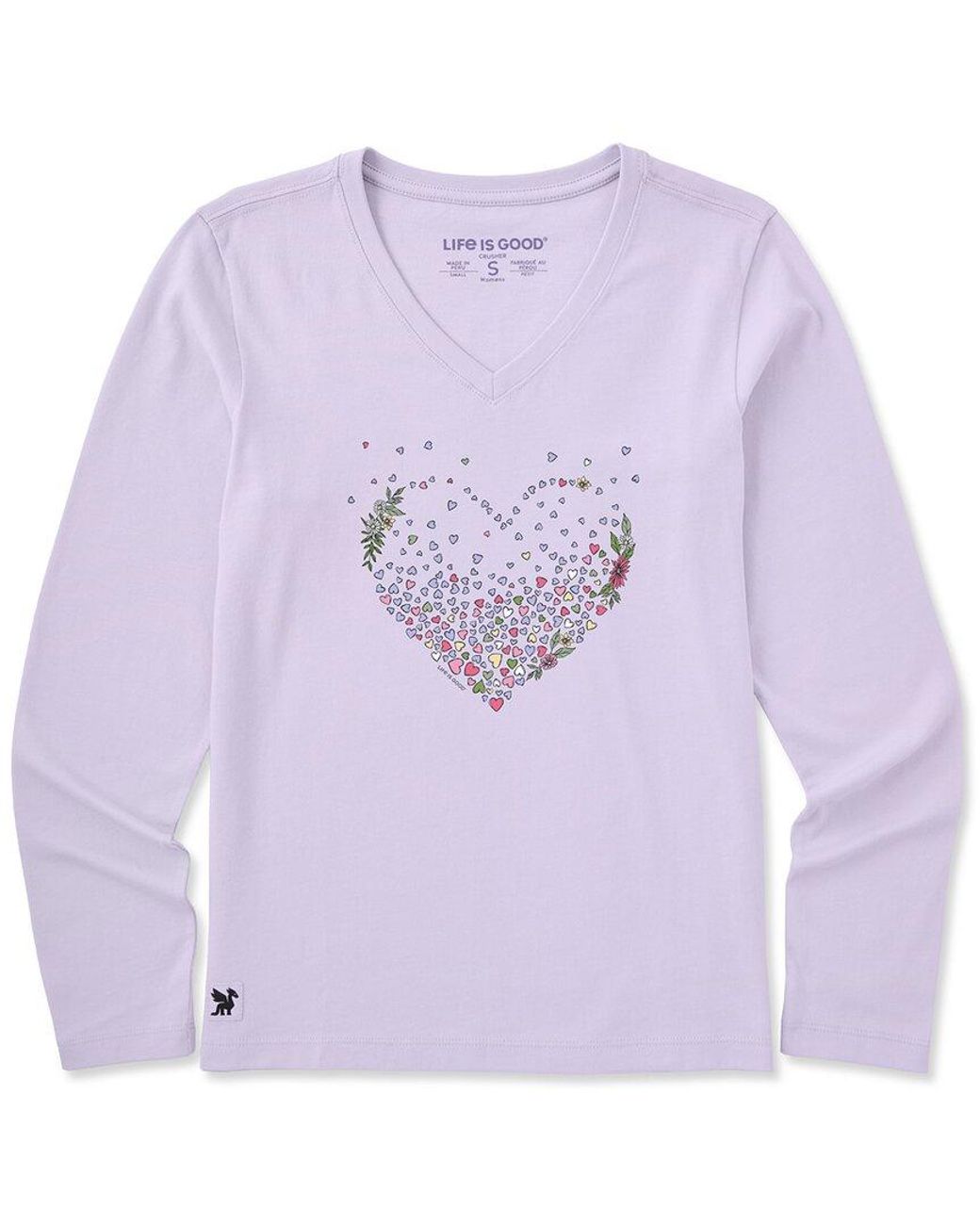 Life Is Good. Purple Crusher Lite T-Shirt