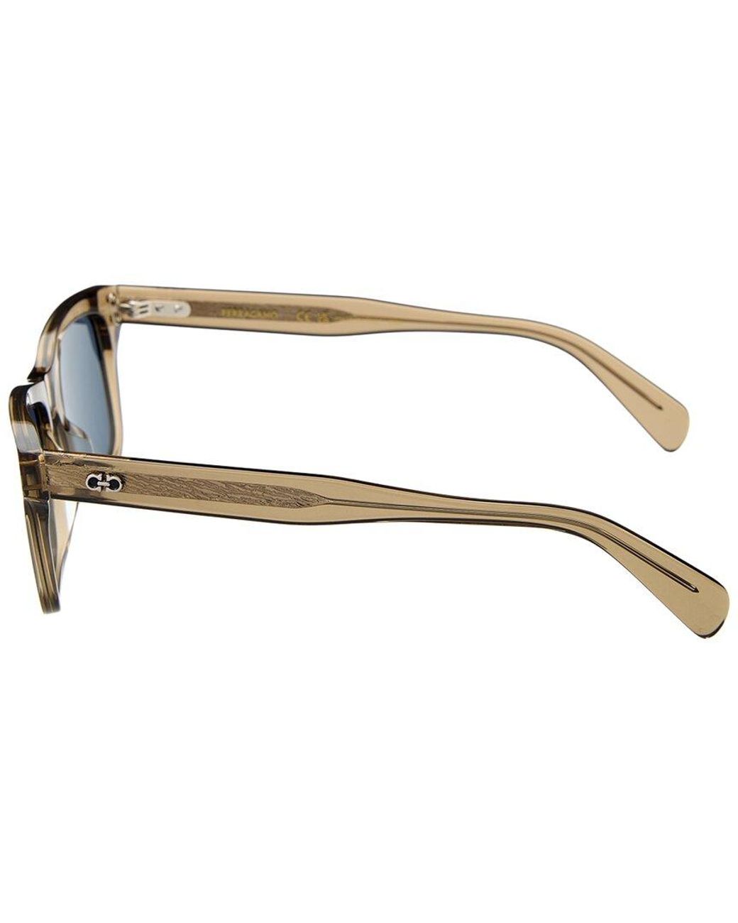 Ferragamo Blue 54Mm Sunglasses