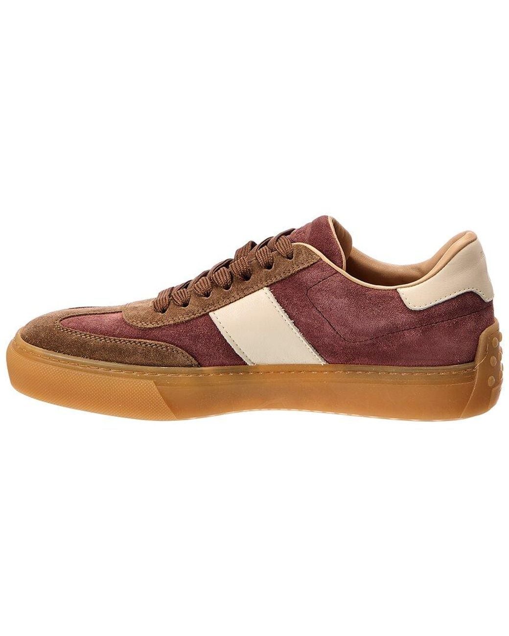 Tod's Brown Suede Sneaker for men