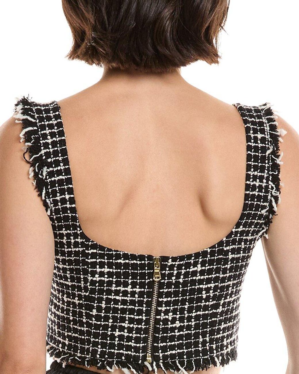 L'Agence Black Maylin Bralette Top