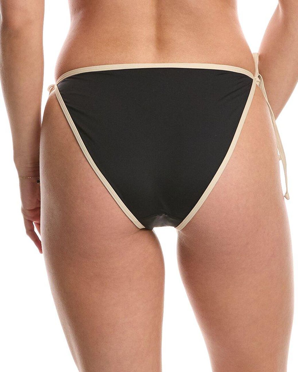 WeWoreWhat Natural Tie Bikini Bottom