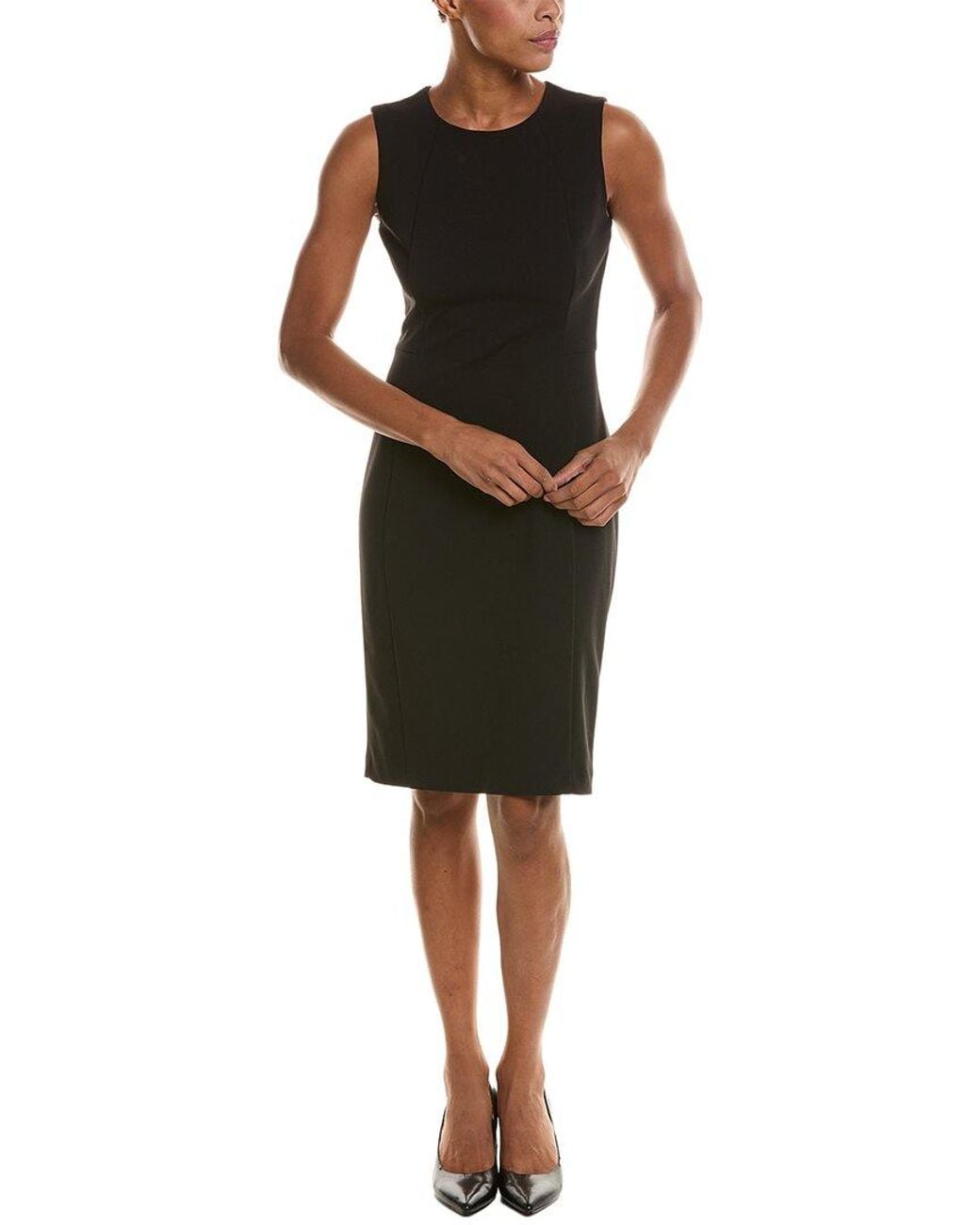 DKNY Black Sheath Dress