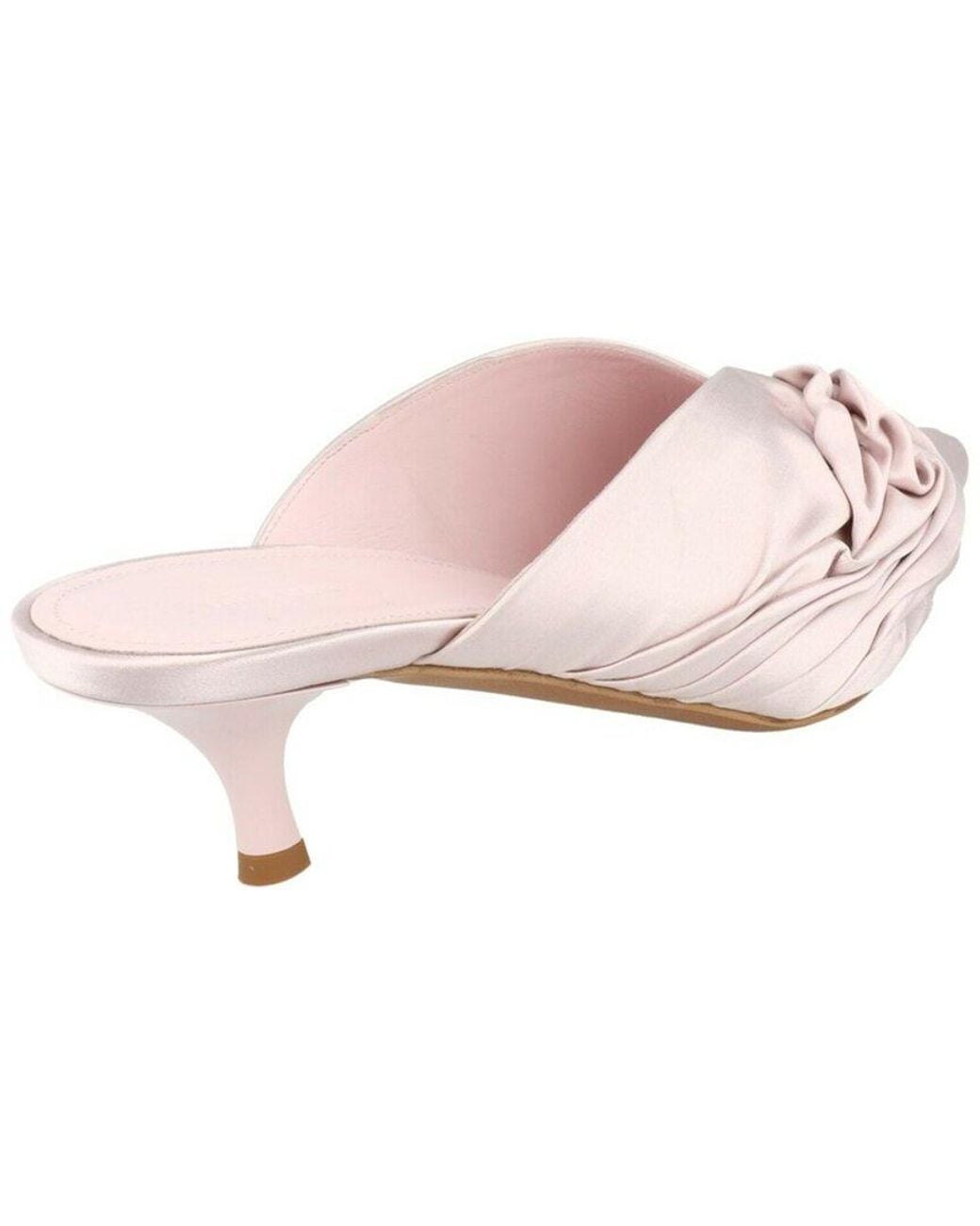 Givenchy Pink Show Twist Satin Mule