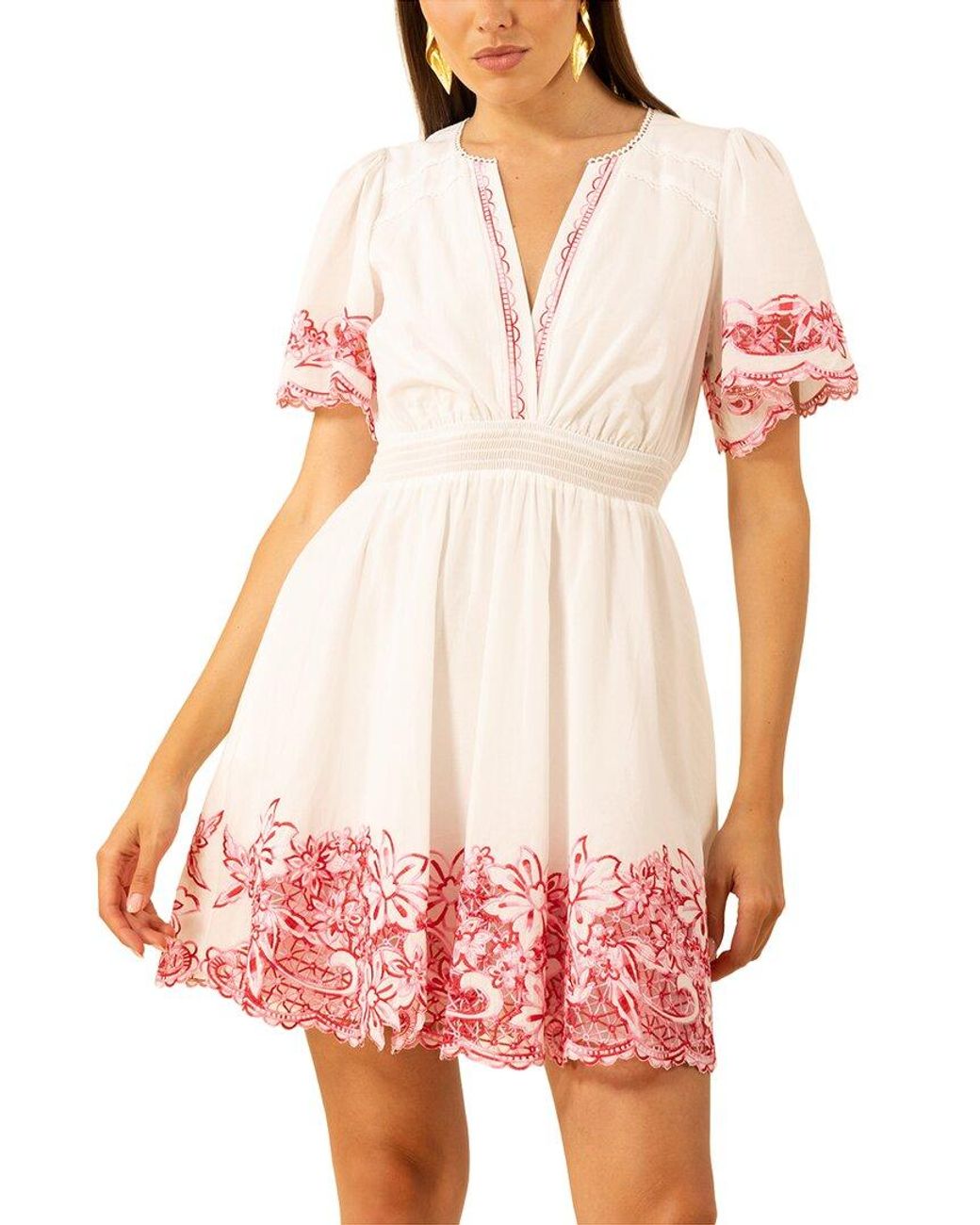 Hale Bob Red Alena Dress