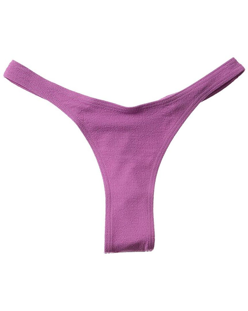 Matteau Purple Nineties Brazilian Bikini Bottom