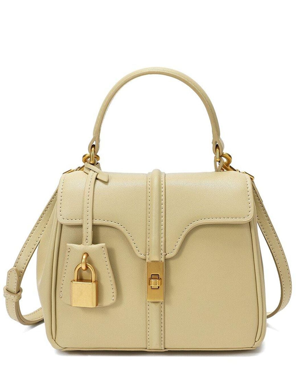 Tiffany & Fred Paris Metallic Leather Crossbody