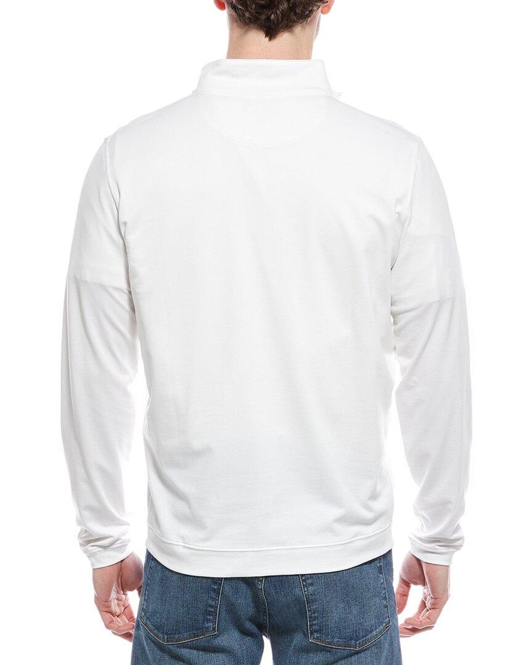 Peter Millar Blue Albatross Pique 1/4-Zip Pullover for men