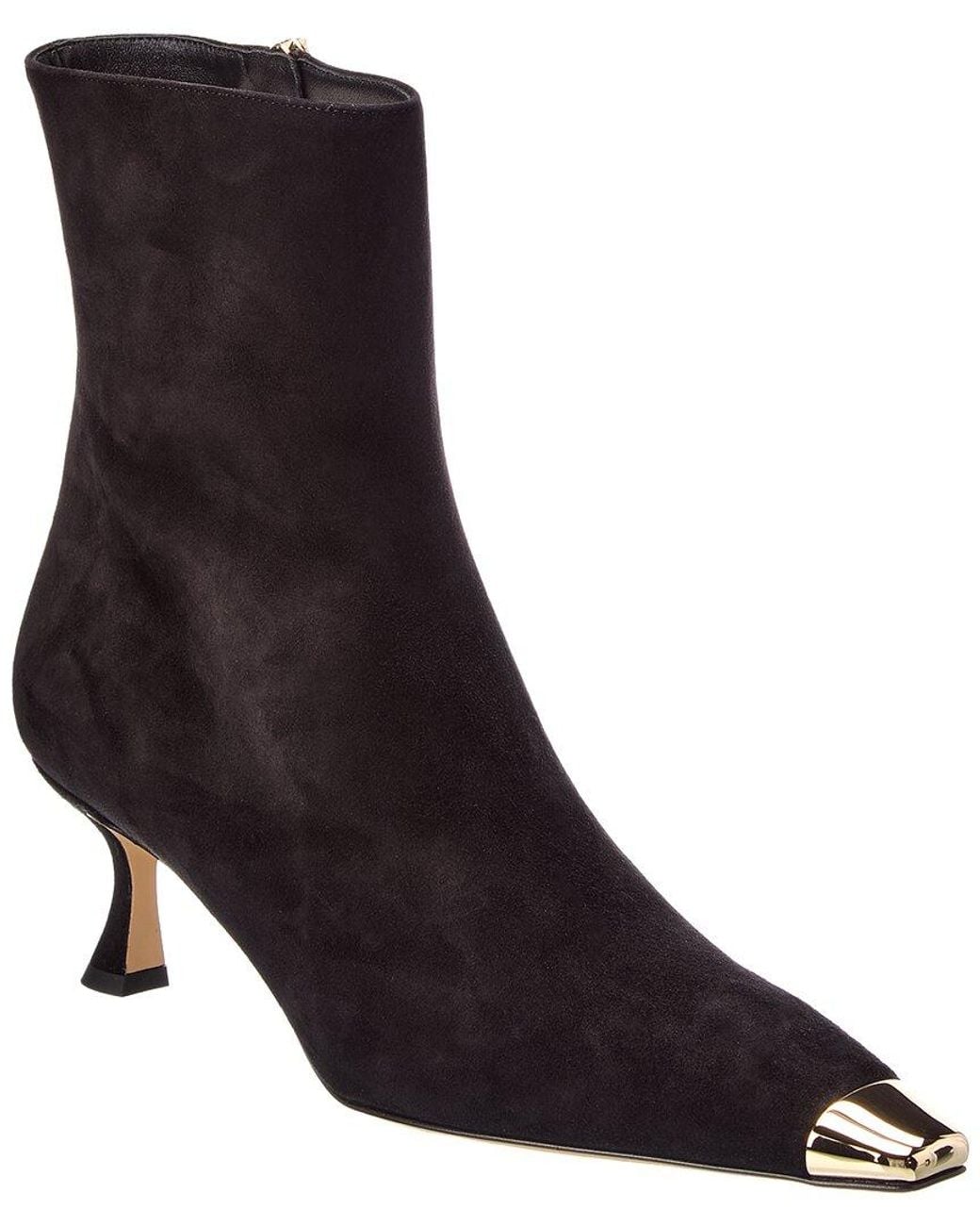 Alexandre Birman Black Olivia Retro 60 Suede Boot