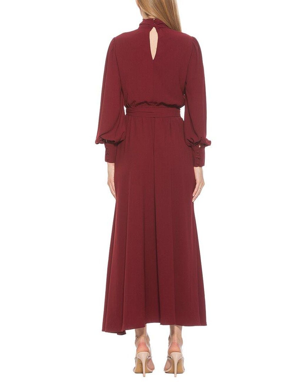 Alexia Admor Red Isaliah Fit & Flare Dress