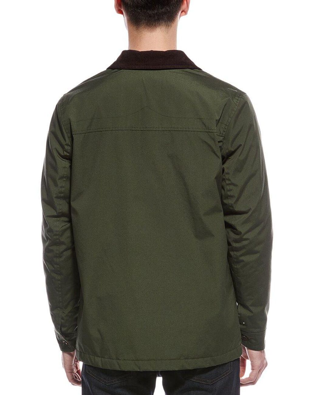 Hunter Green Samuel Canvas Jacket for men