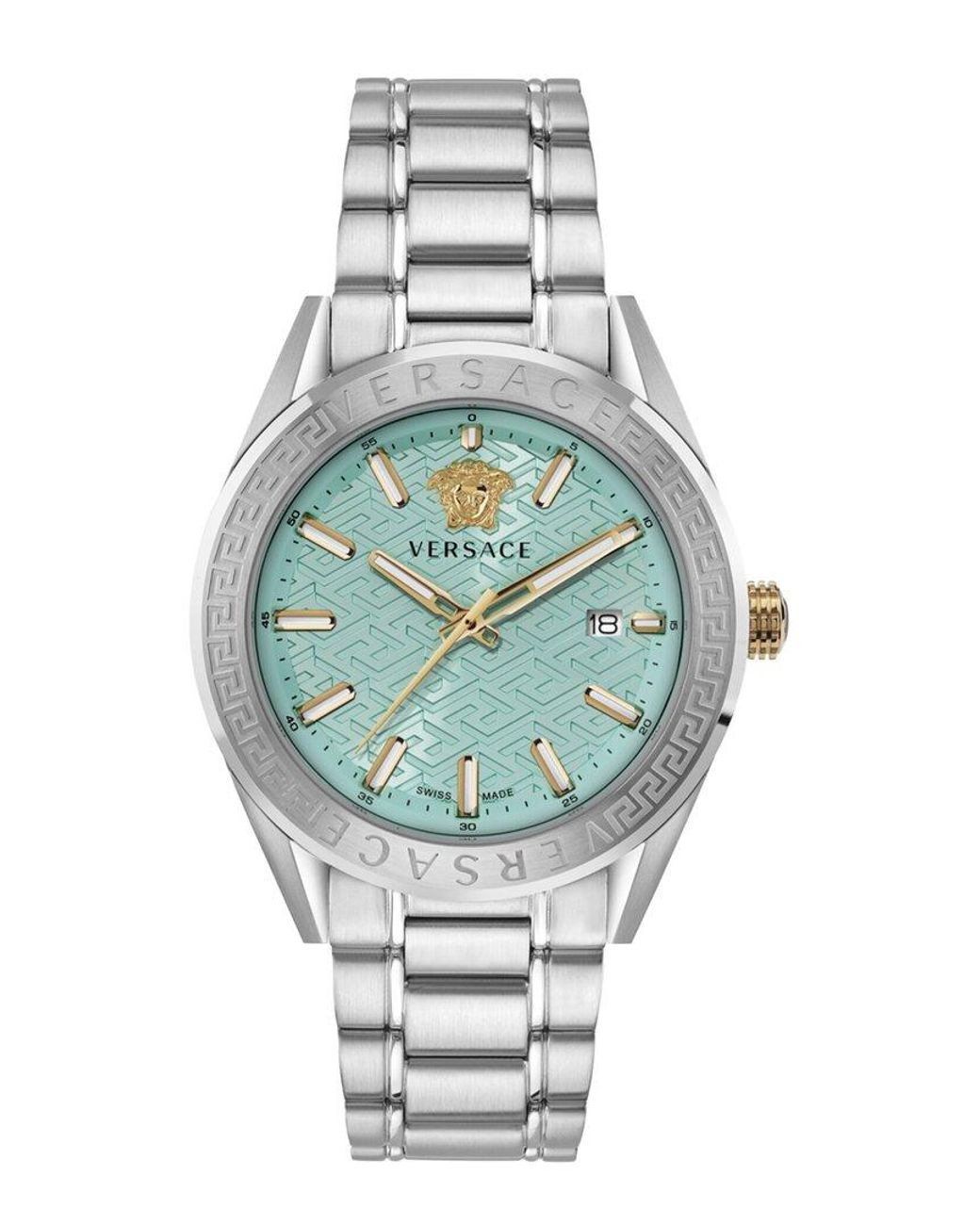 Versace Gray V-Code Watch for men