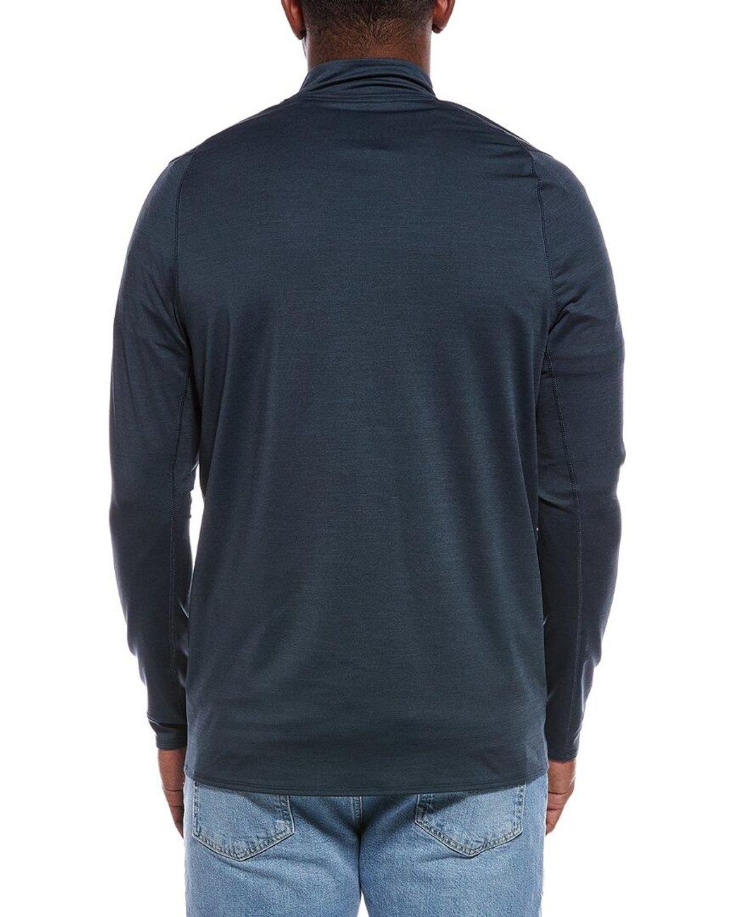 Oakley Blue Gravity Range 1-4-Zip Pullover for men