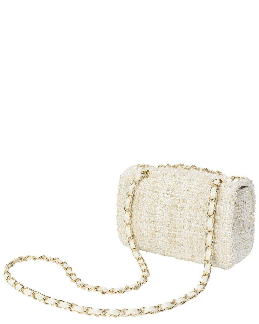 Tiffany & Fred Paris Metallic Leather Crossbody