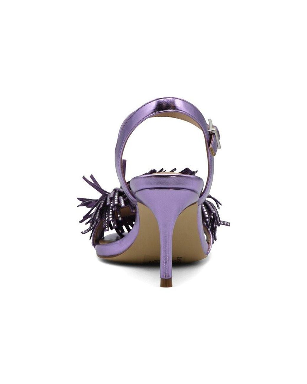 Charles David Blue Dainty Heeled Sandal