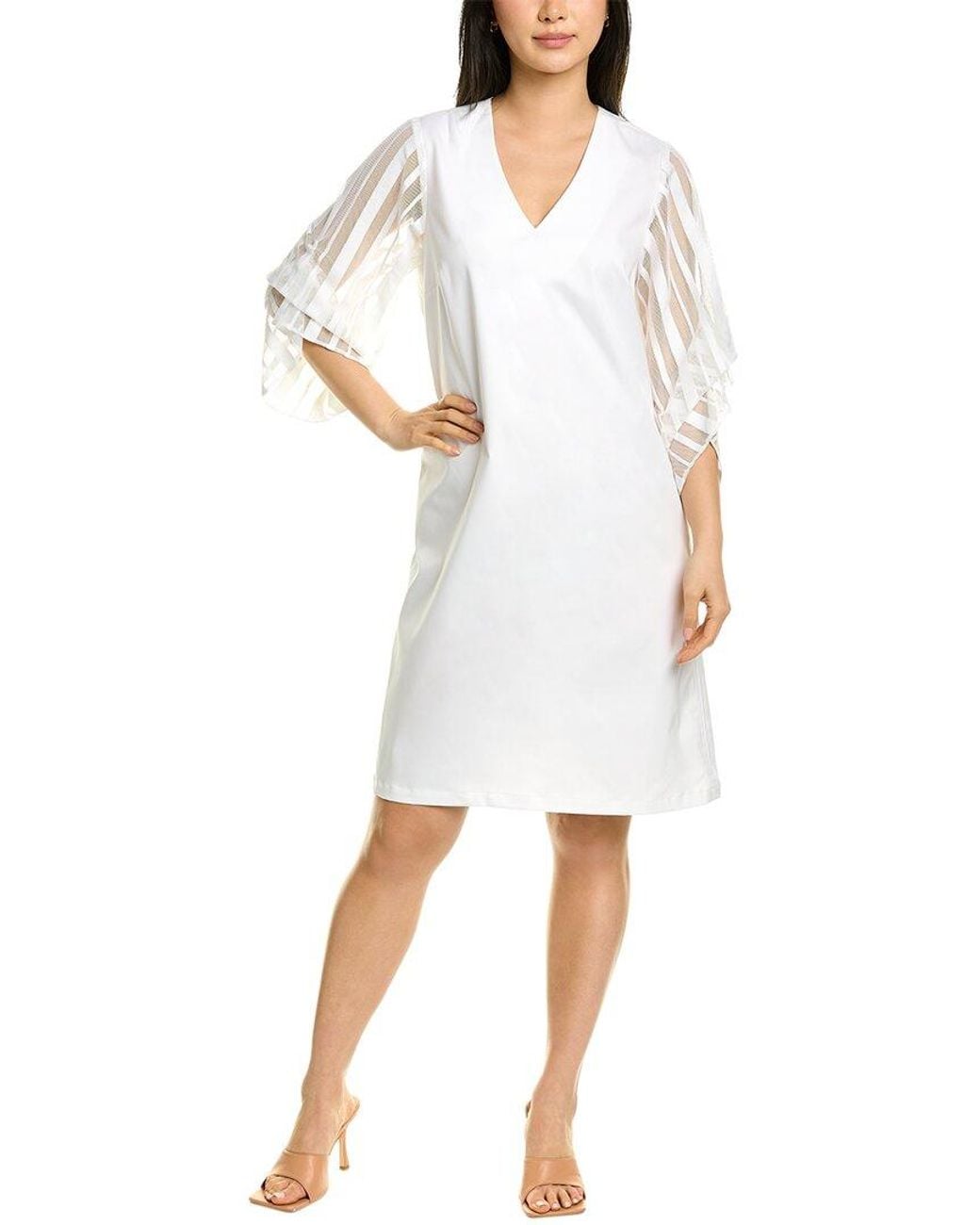 SNIDER White Lilas Tunic