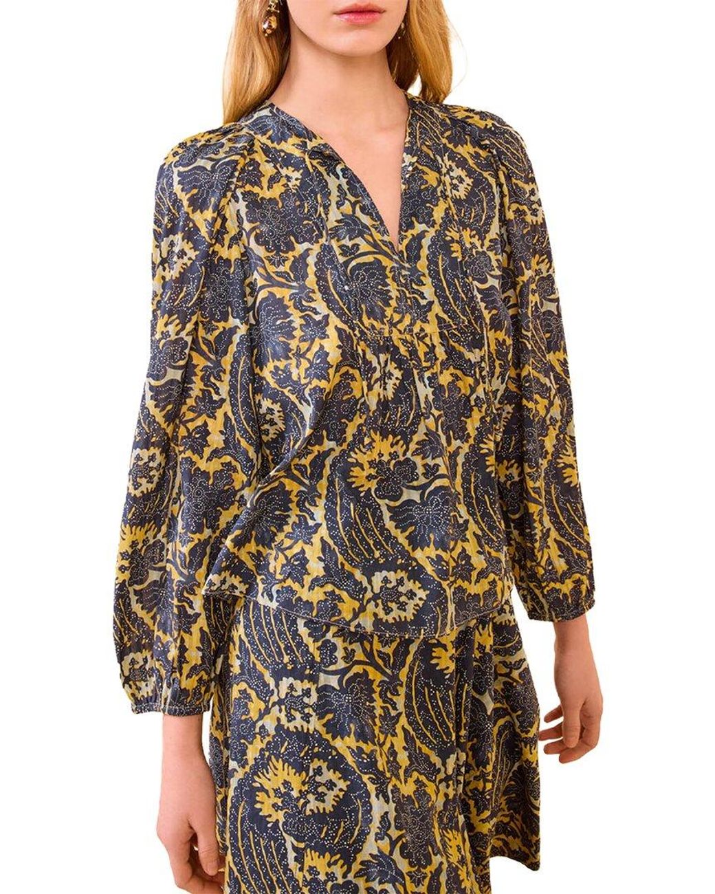 Ulla Johnson Black Brea Blouse