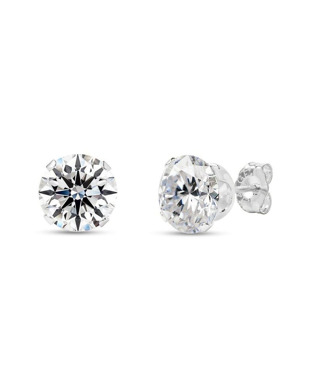 Jaclyn Smith Metallic 4.00 Ct. Tw. Lab-Grown Moissanite Earrings
