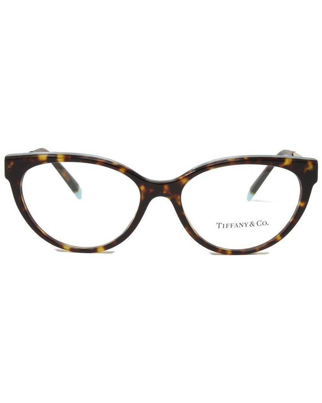 Tiffany & Co Brown Tf2183 54Mm Optical Frames