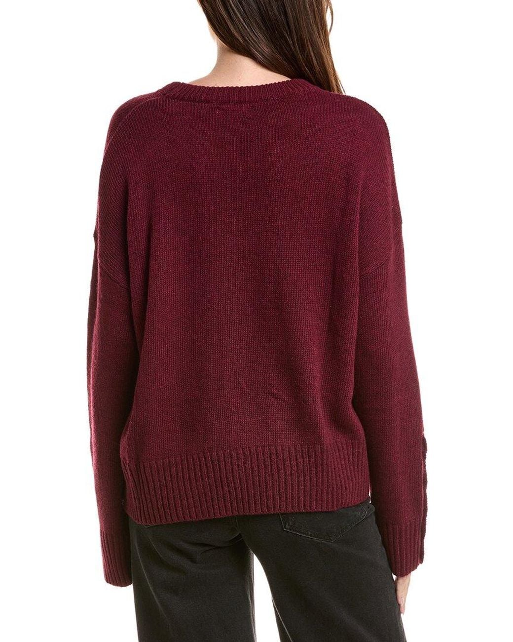 ANNA KAY Red Pierino Pullover