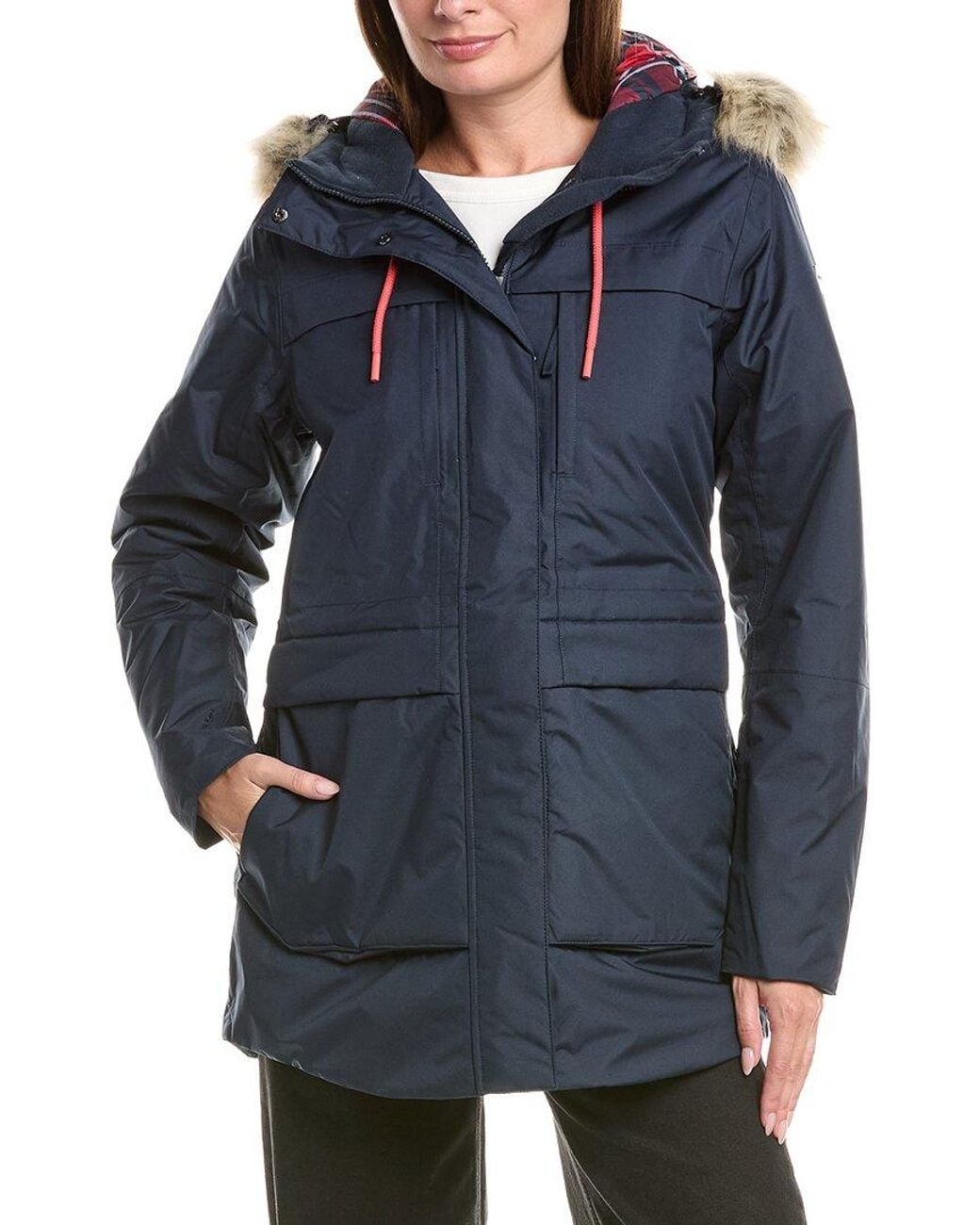 Helly Hansen Blue Coastal Parka
