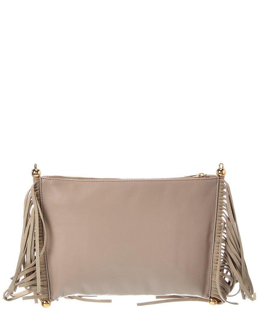 Furla Natural Sfera Leather Soft Shoulder Bag