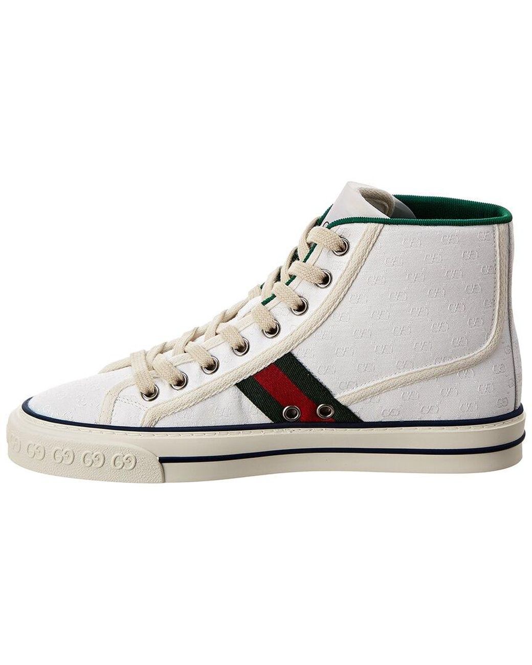 再入荷通販】 グッチ GUCCI TENNIS 1977 レザー ローカット スニーカー