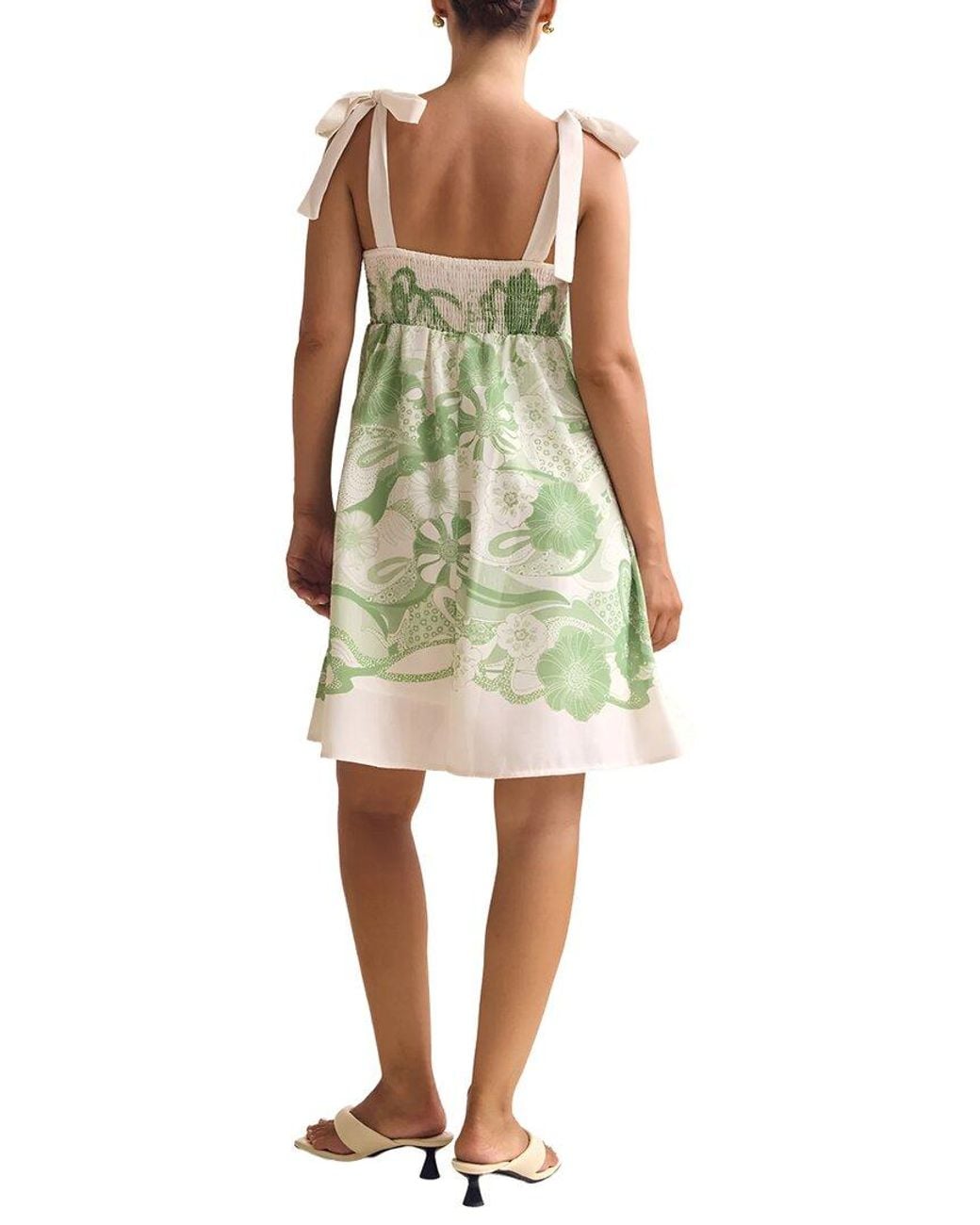 DELI S Green Printed Dress