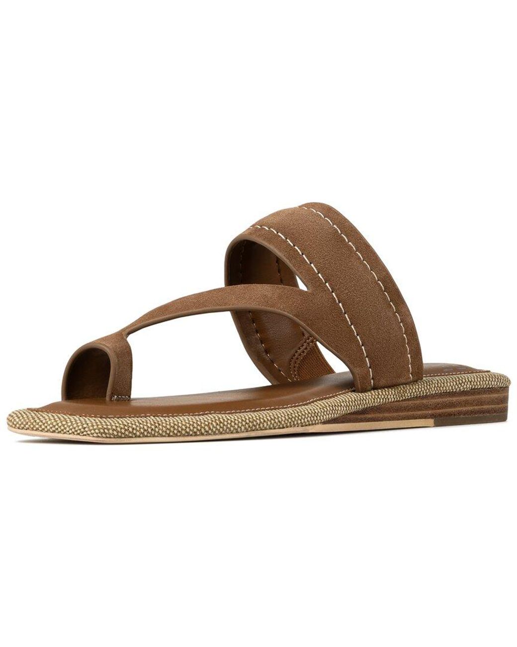 Donald J Pliner Brown Prentice Sandal