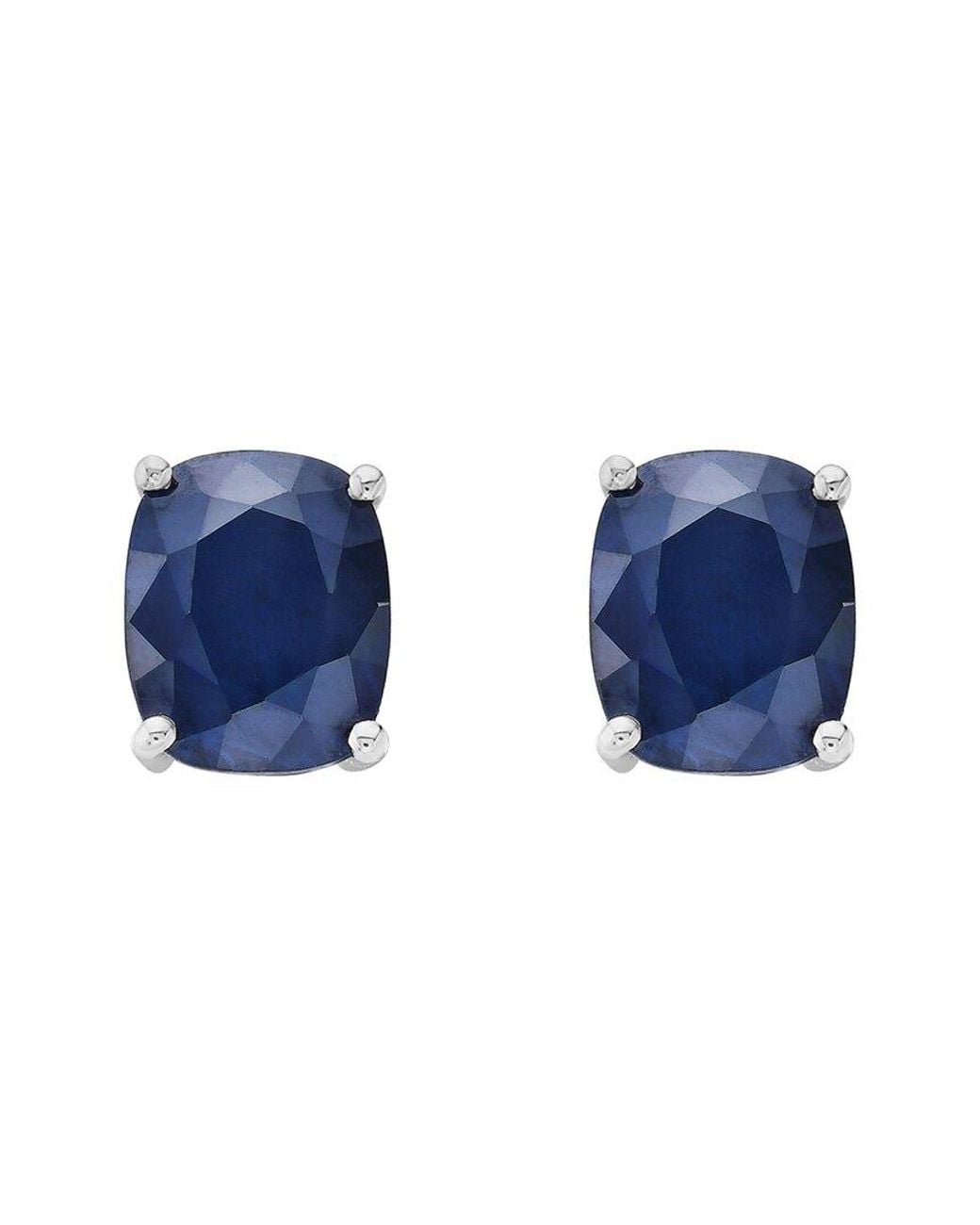 Forever Creations Signature Blue Forever Creations 14k 5.66 Ct. Tw. Sapphire Earrings