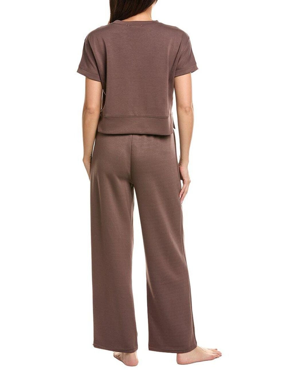 Marion Brown 2Pc Air Scuba Sweatshirt & Pant Set