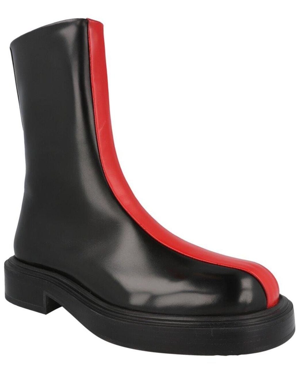 Ferragamo Black Florentia Leather Boot for men