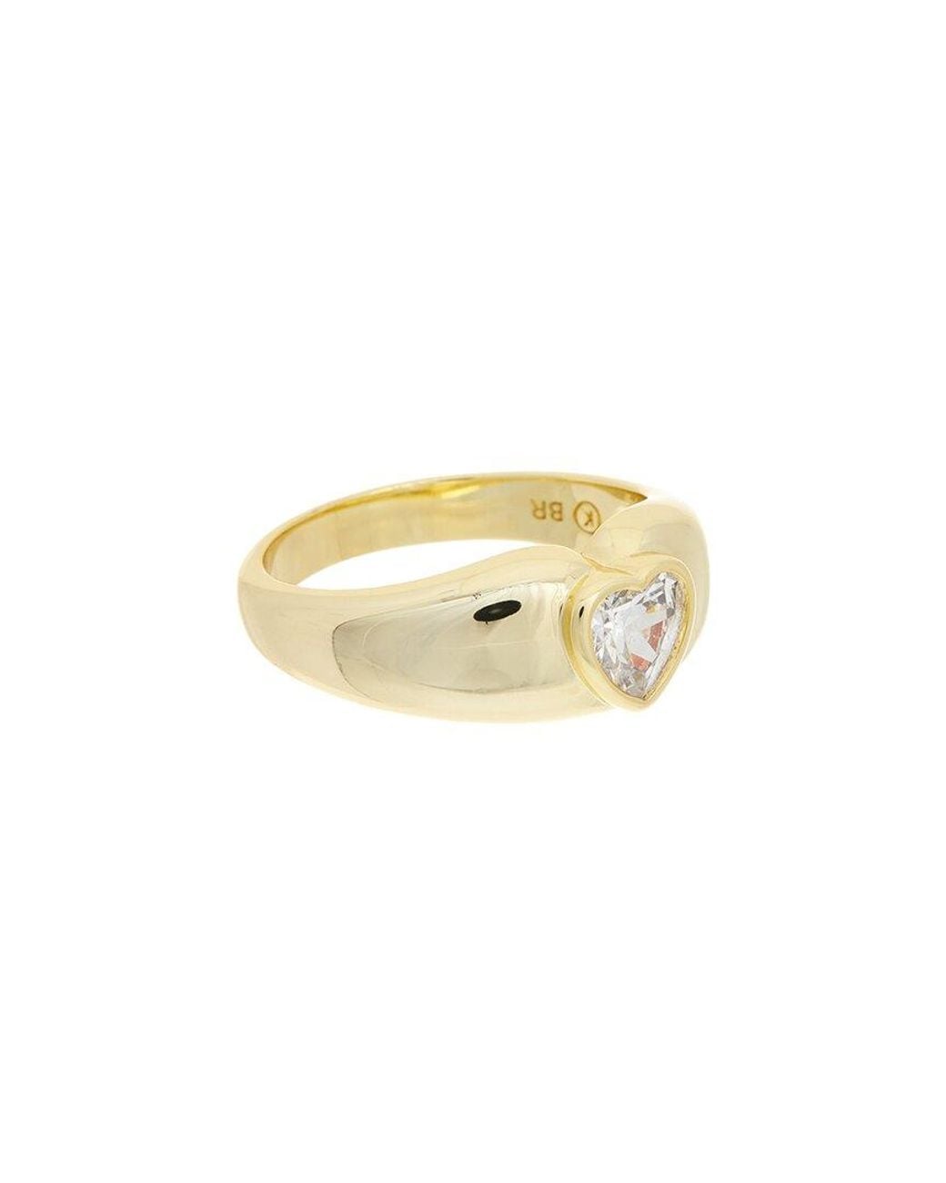 Juvell White 18K Plated Cz Ring