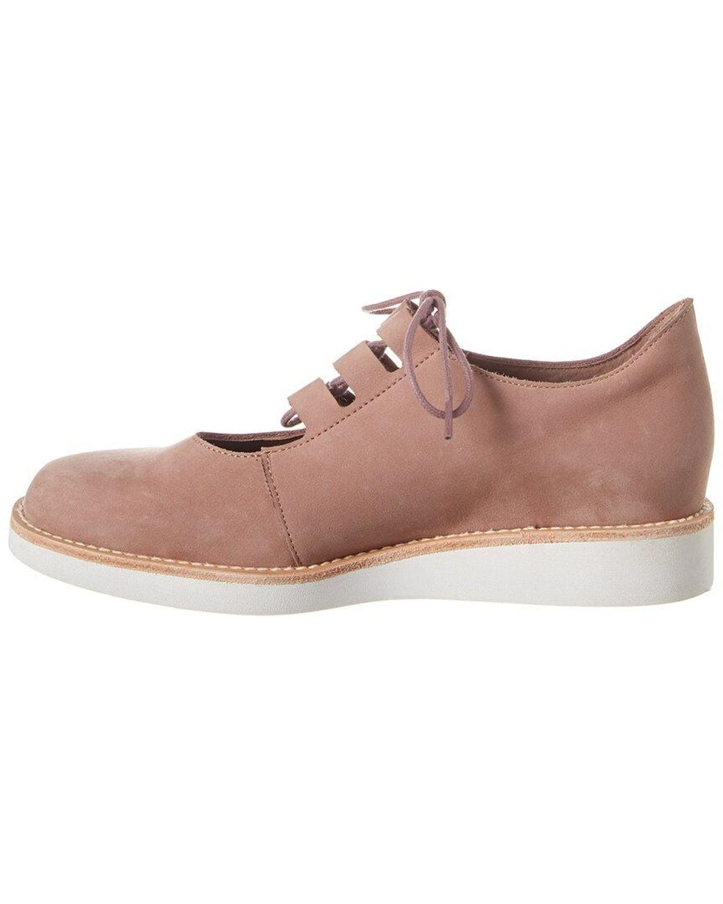 Arche Brown Danako Leather Wedge Sneaker