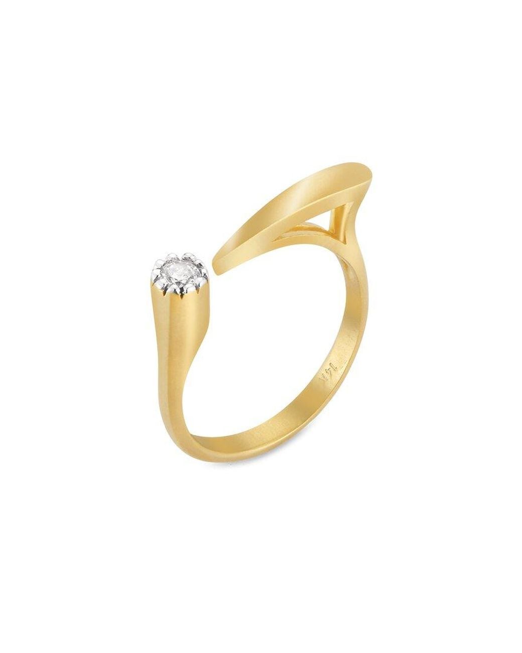 Reiss White 14K 0.10 Ct. Tw. Diamond Ring