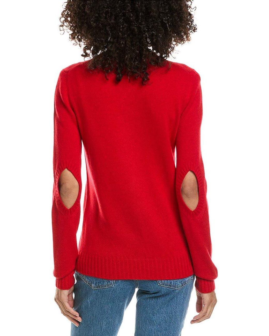 Prada Red Cashmere Sweater