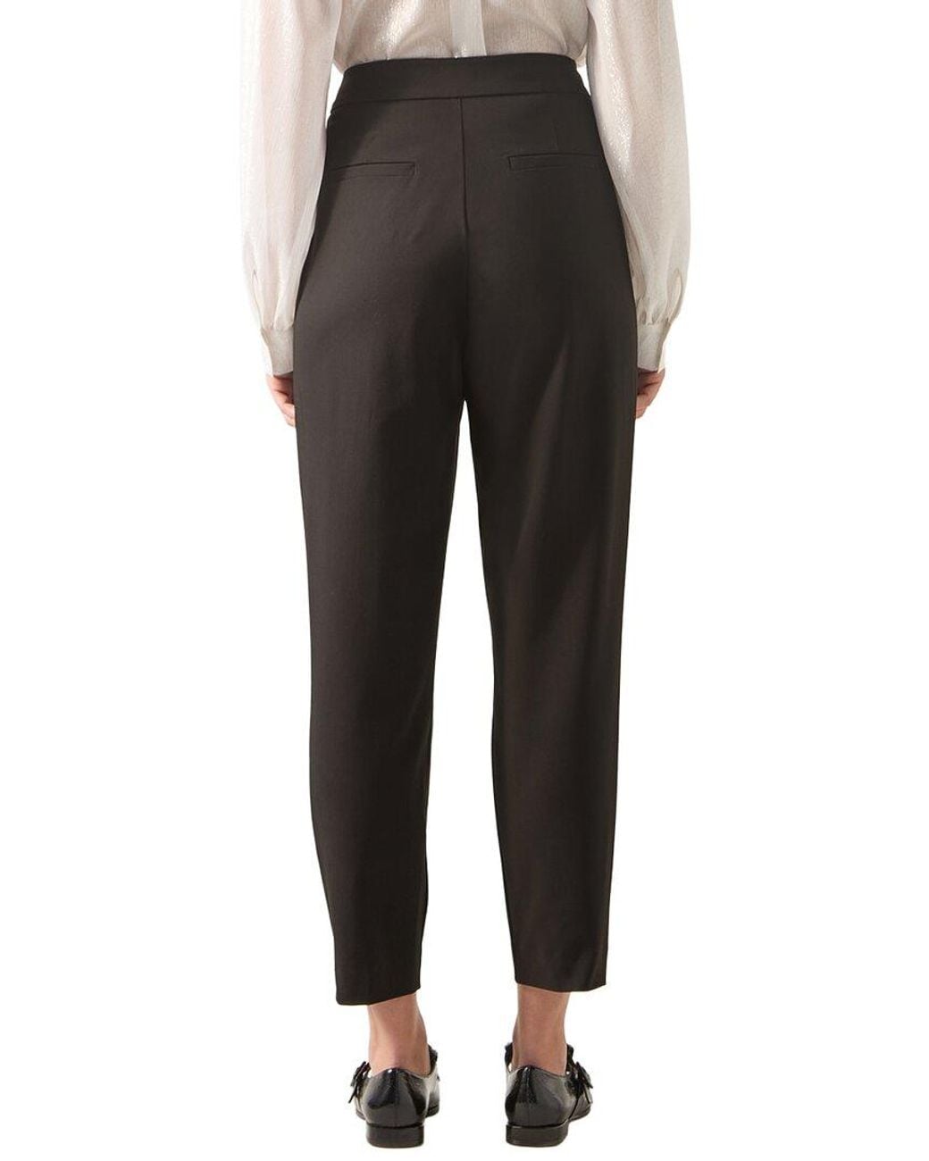L.K.Bennett Black Zig Trouser