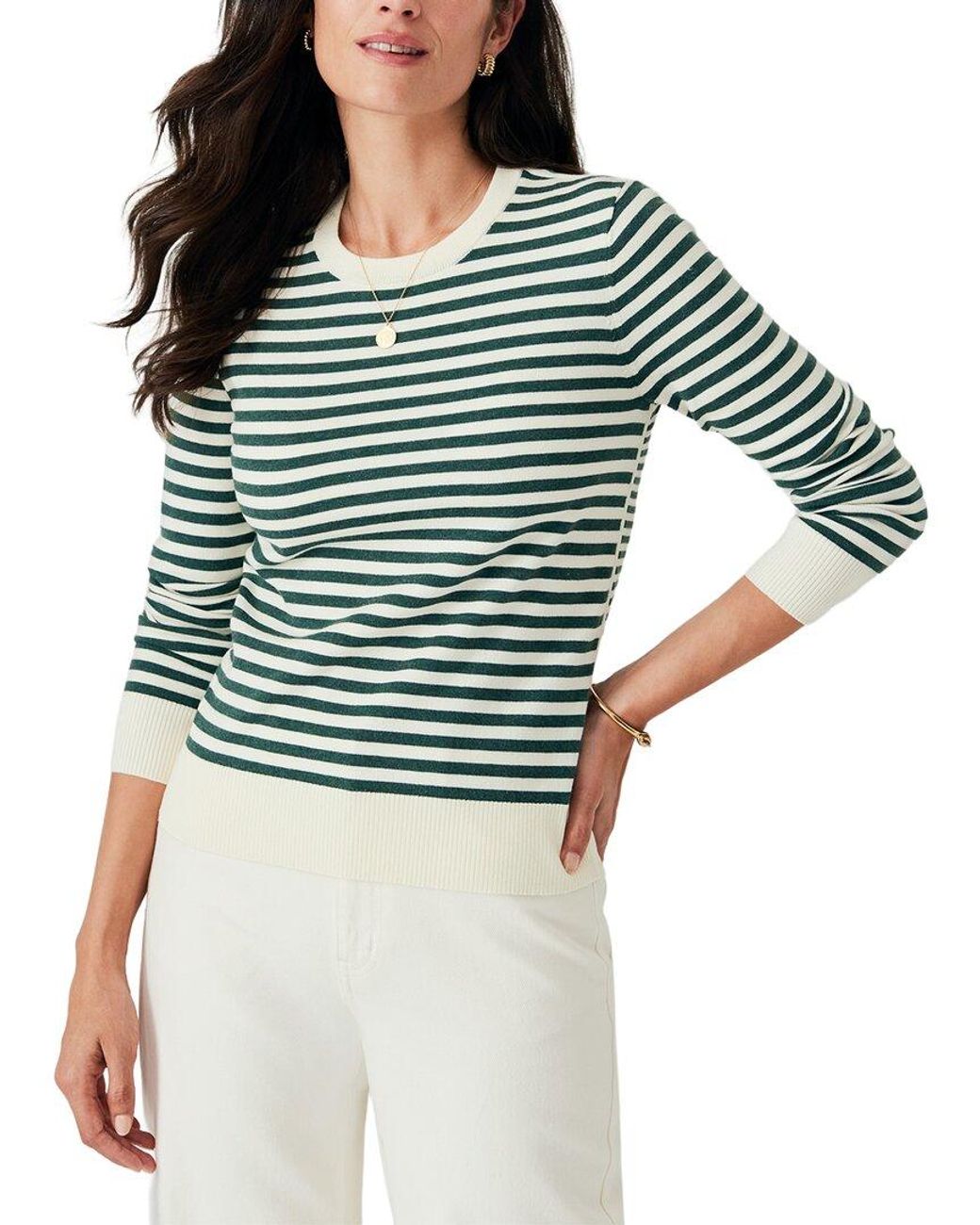 J.McLaughlin Green Tierney Sweater