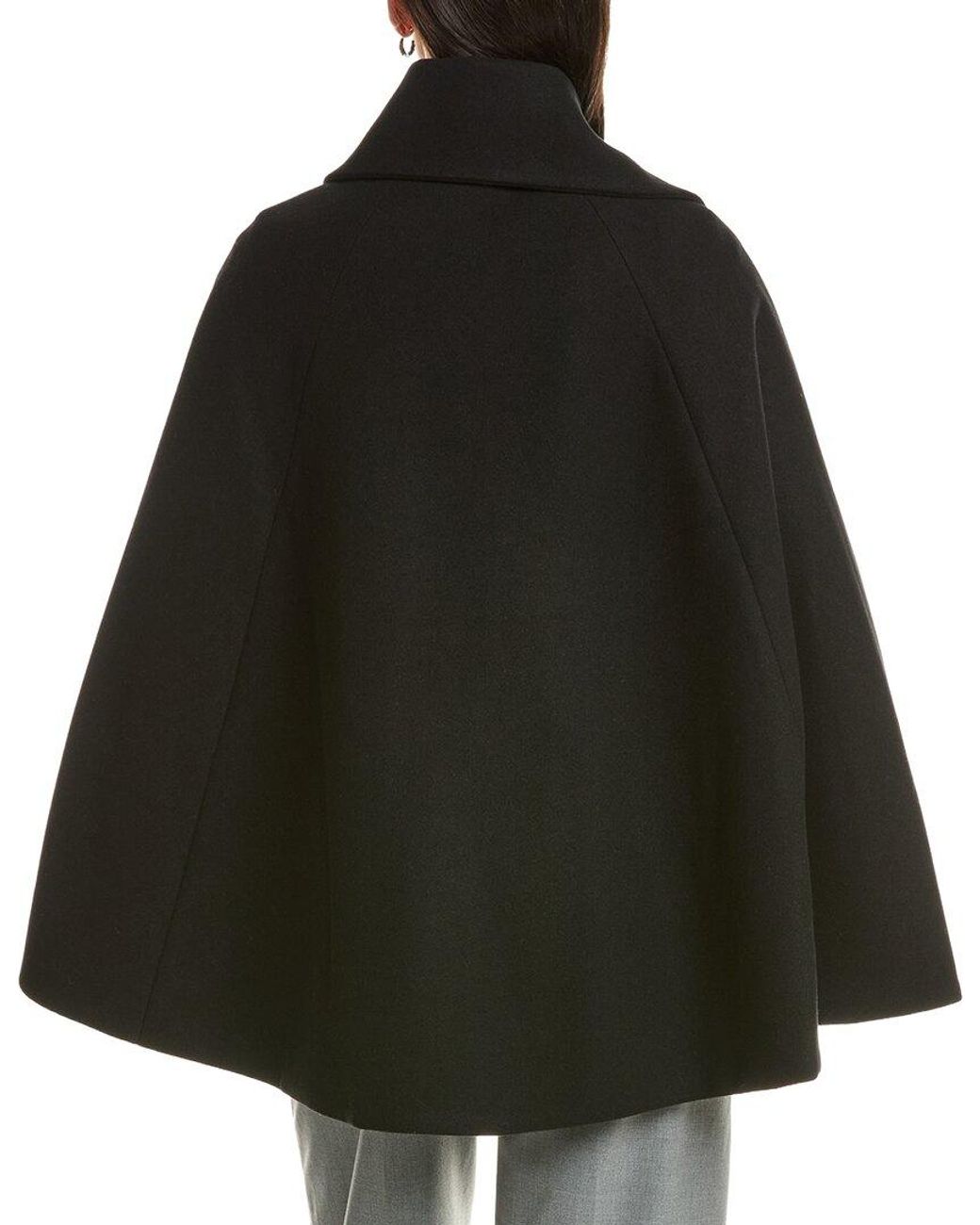Cece Black Bow Cape