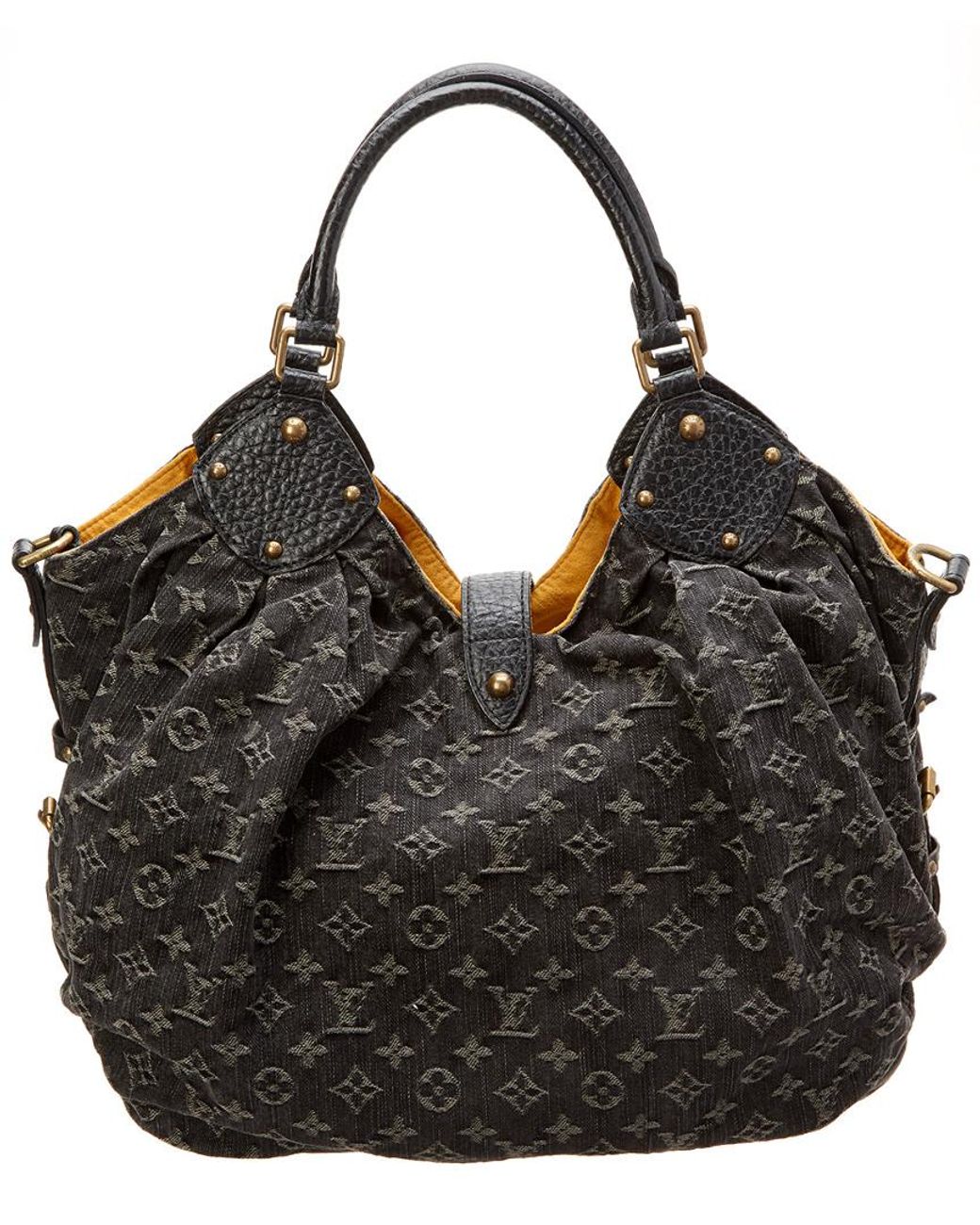 Louis Vuitton Black Monogram Denim 