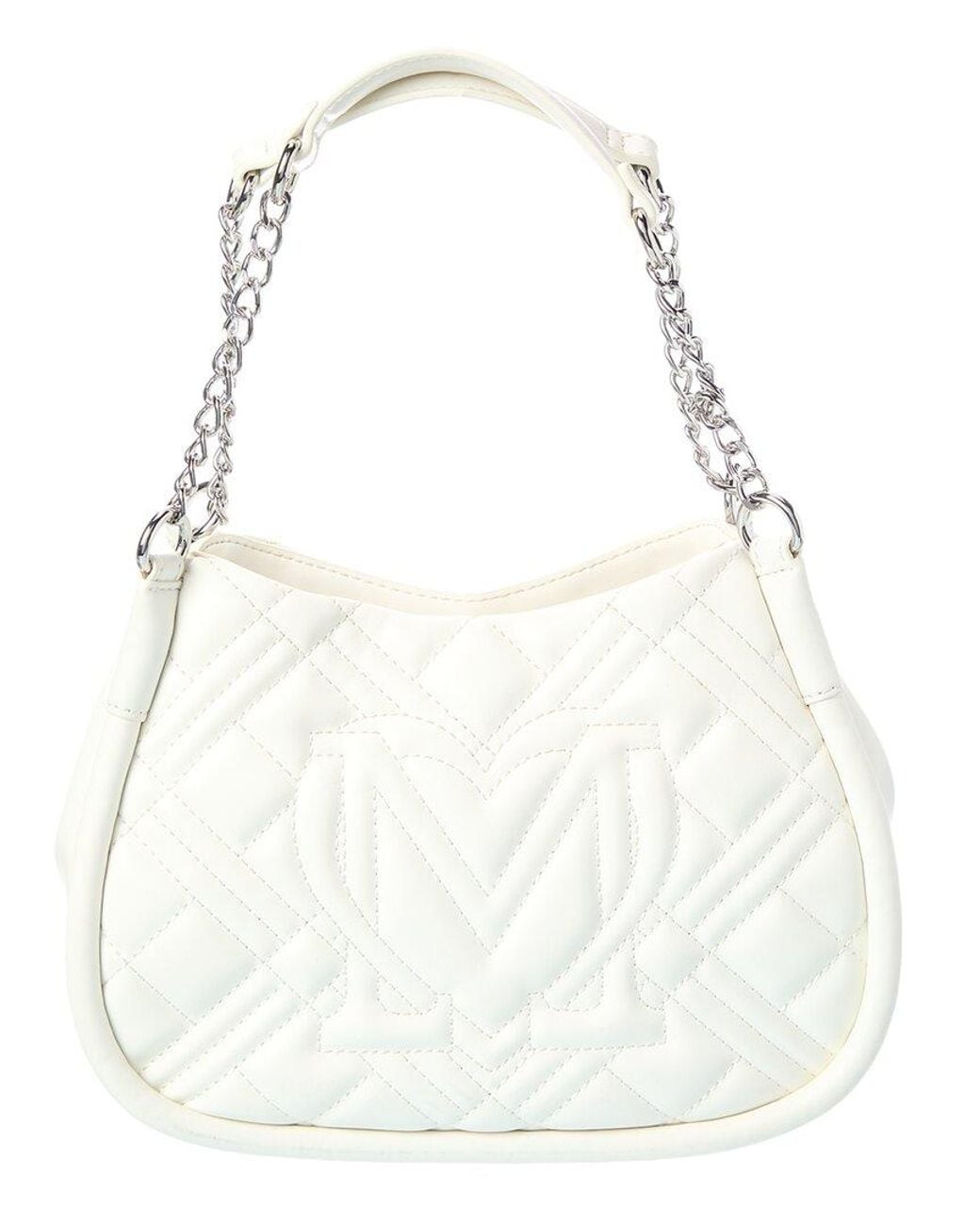 Love Moschino White Shoulder Bag