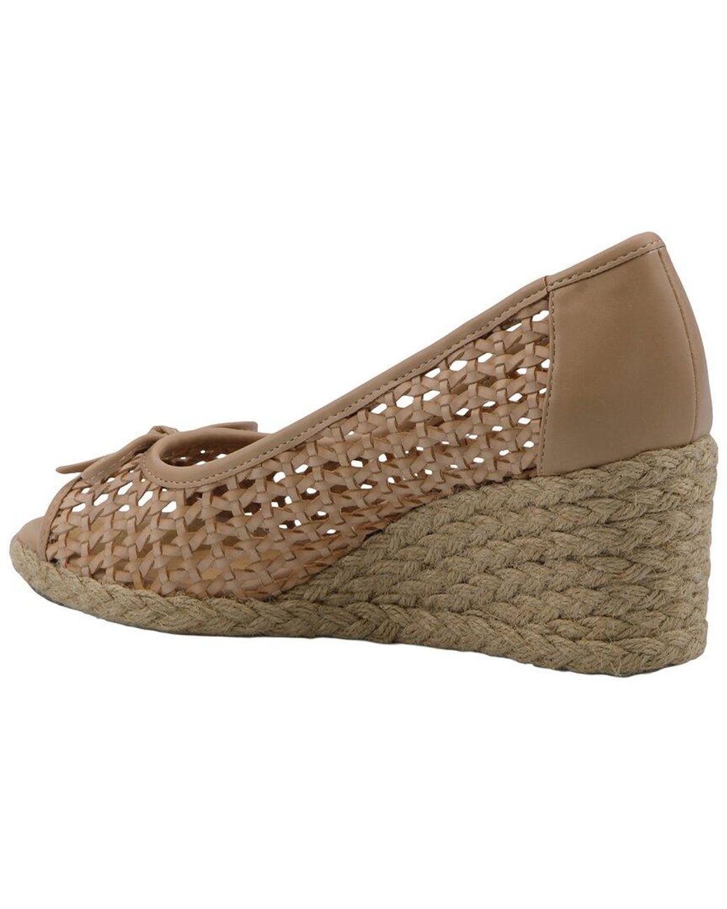 Adrienne Vittadini Brown Batches Espadrille