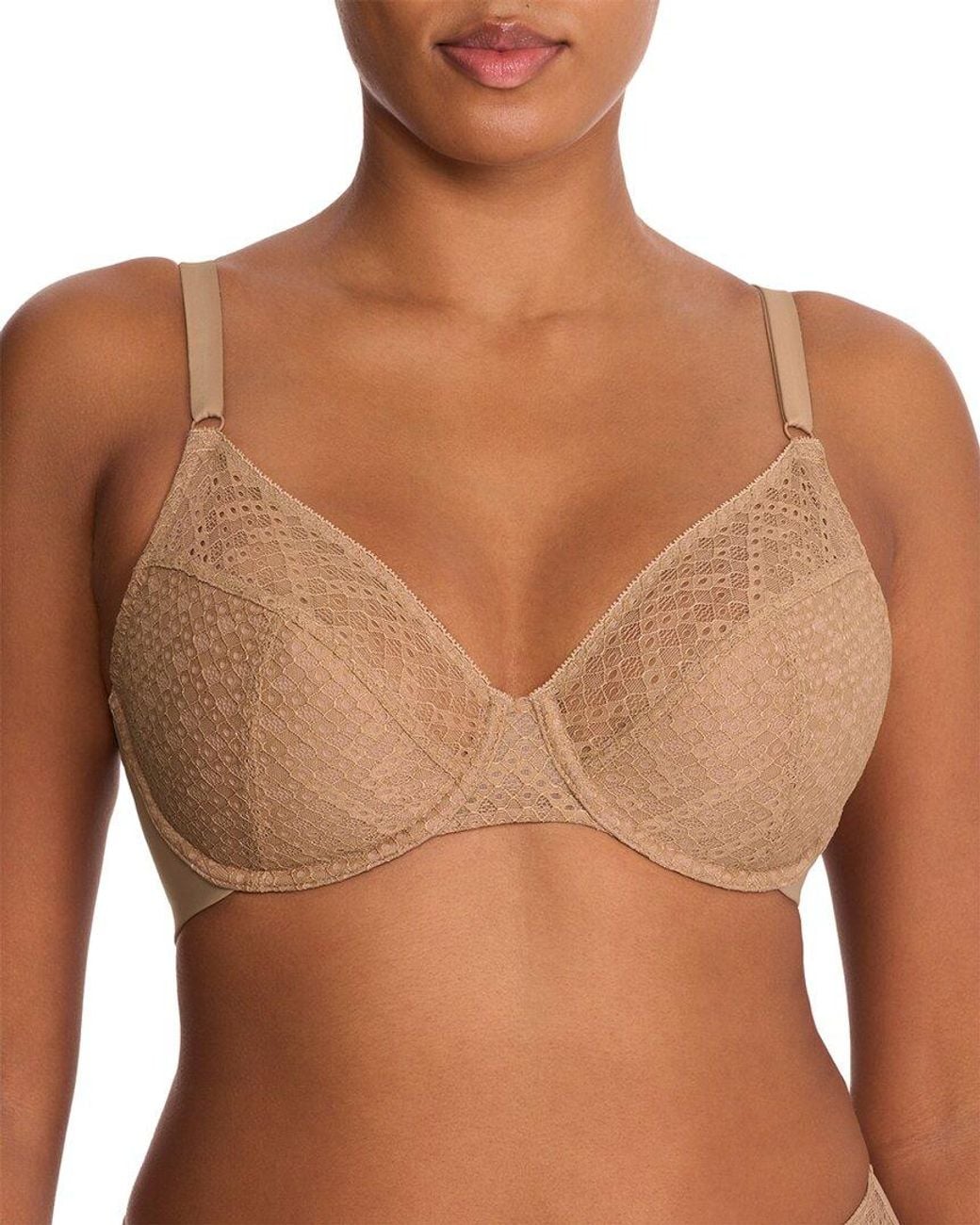 Natori Brown Harmony Smooth Back Underwire Bra