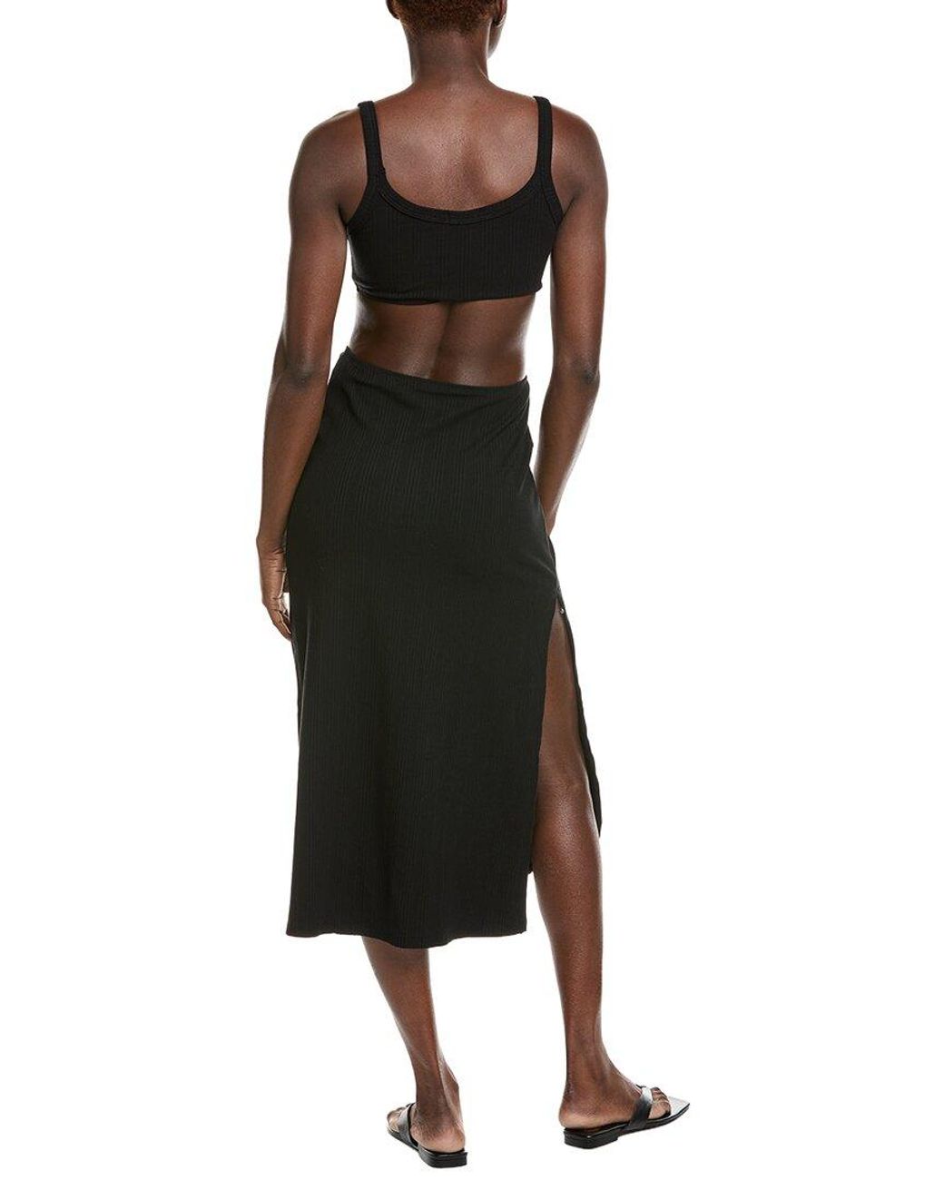 Vitamin A Black The Icon Cutout Dress